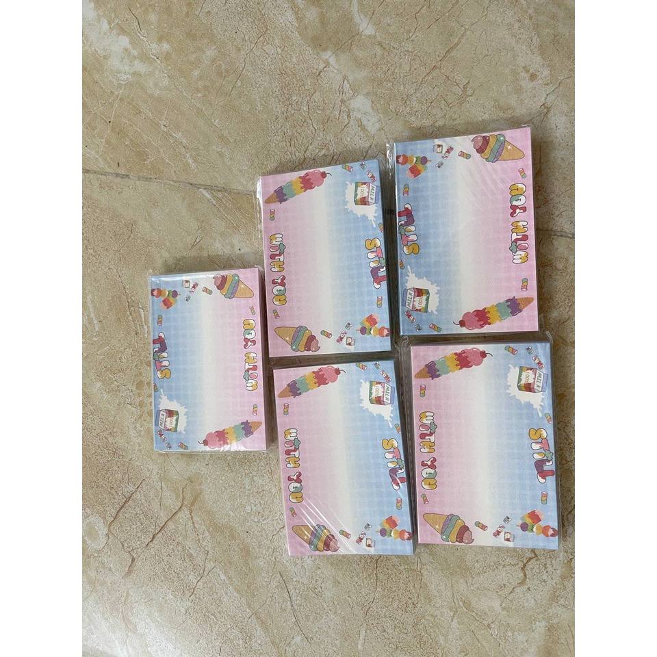 Giấy Note cute in nhiều hình dễ thương - Giấy note giá rẻ