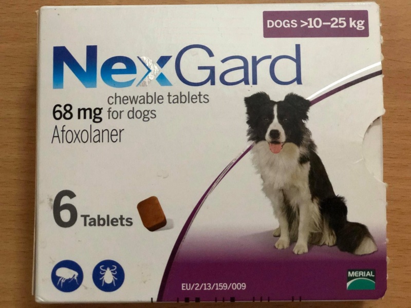 Viên nhai cho chó NexGard (Cho chó từ 10-25kg)