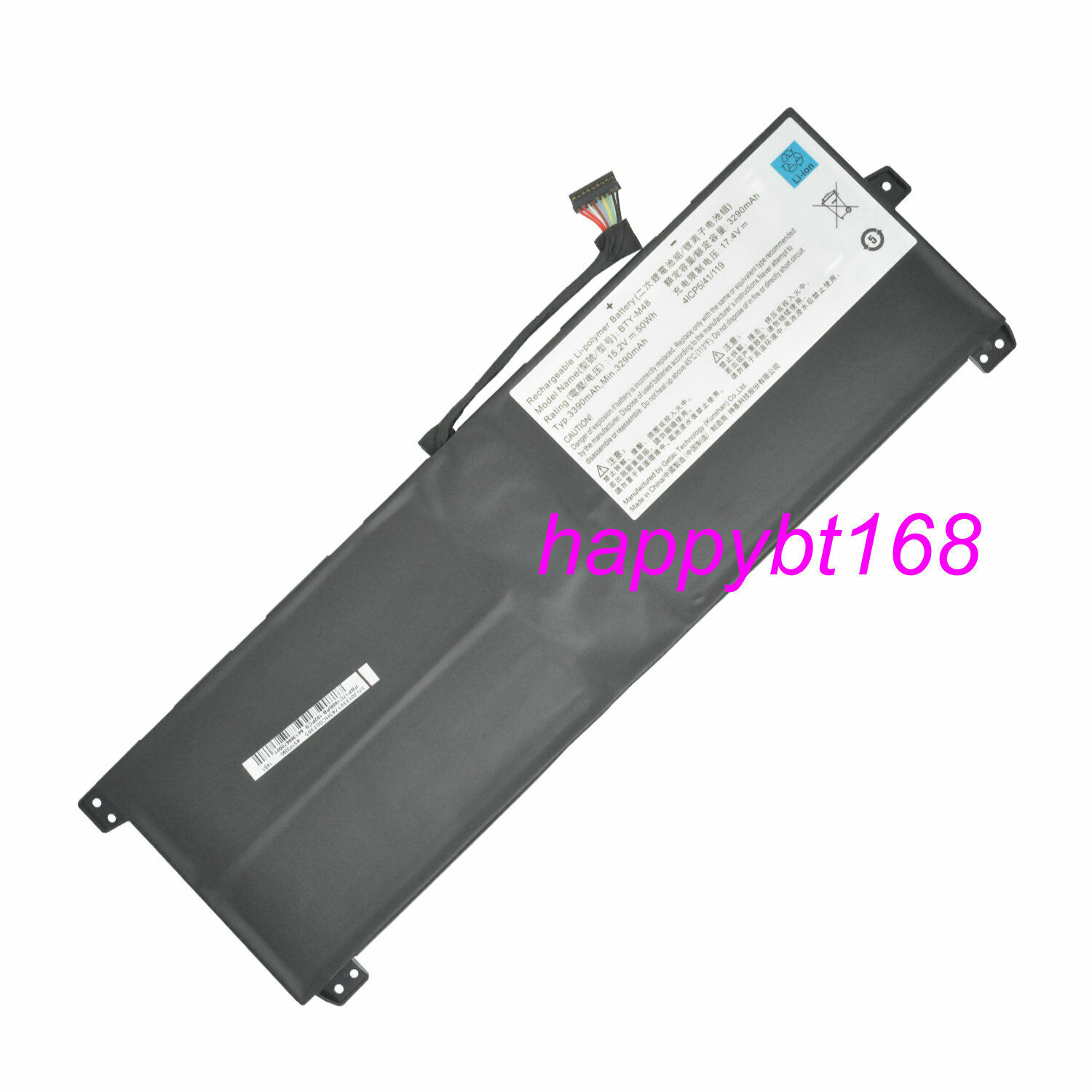 🎁 PIN LAPTOP MSI PS42, MSI PS42 8RB , BTY-M48