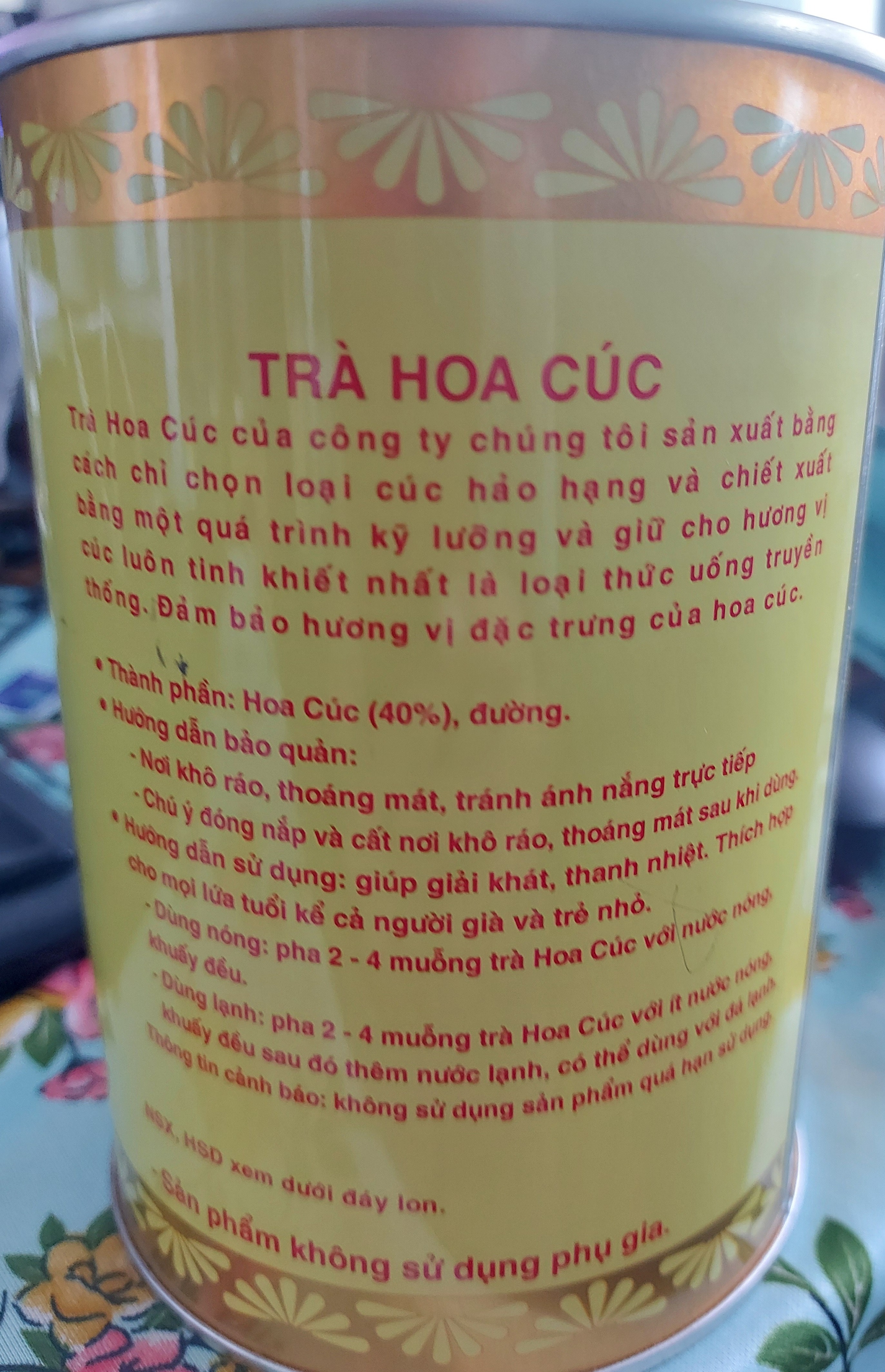 Trà Hoa Cúc Hán Linh