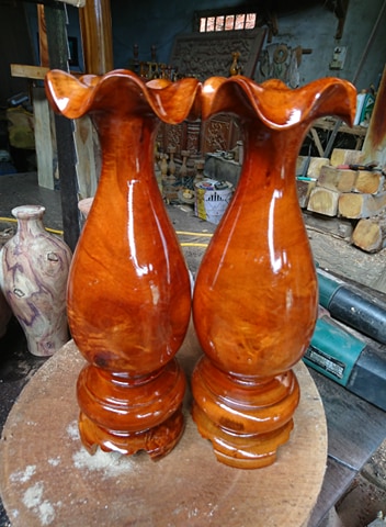 lục bình gỗ tràm 30cm