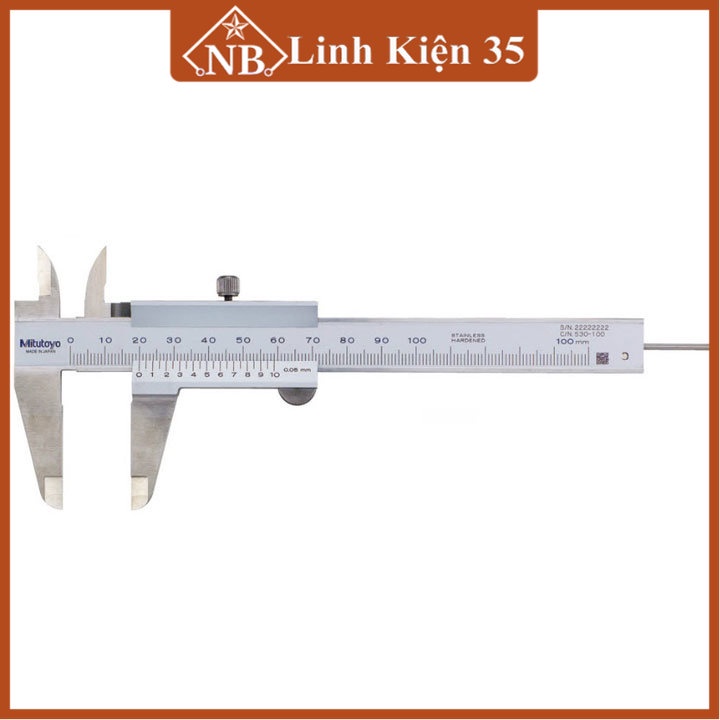 Thước cặp cơ 150B Mitutoyo khoảng đo thước kẹp 0-150mm