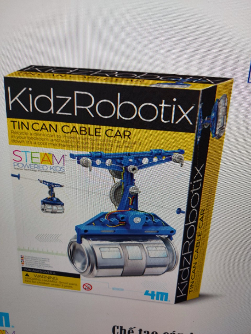 Đồ chơi Chế tạo cáp treo mini - 4M 03358