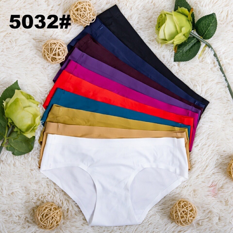 Combo 10 Quần lót nữ Su đúc trơn 5032–5033–5035 — Seamless, mịn mượt, không lộ viền