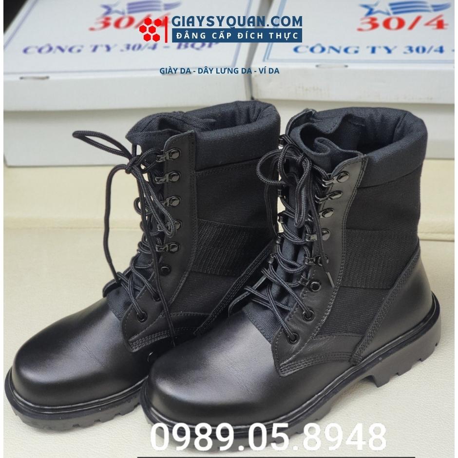 Giày Bốt Nam Cao Cổ Da Thật, Bảo Hành 2 Tháng