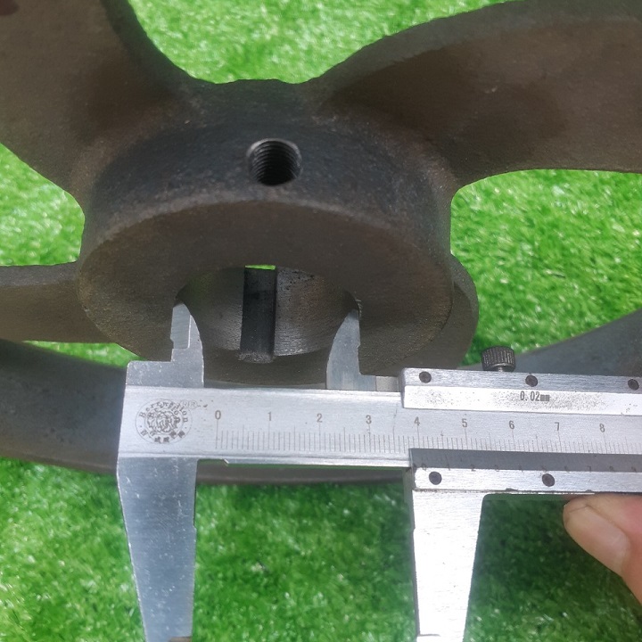 Puly 30 phân cốt 40mm hai rãnh b
