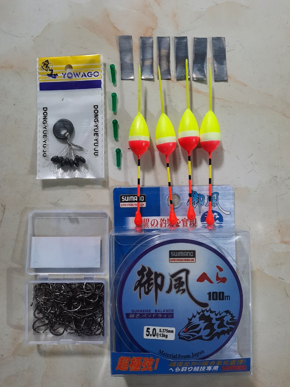 Lưỡi câu tháp xanh, tháp vàng