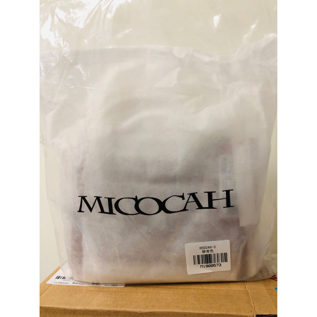 Túi Đeo Chéo Nắp Vuông Micocah MCC-1_Nâu