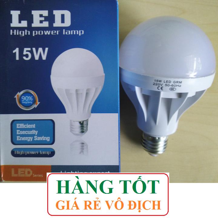[HCM]Bóng LED tròn 15w hoặc 18w