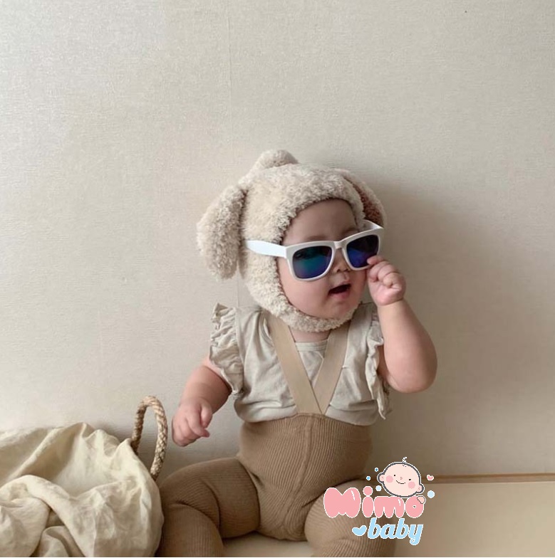 Mũ len tai cừu cho bé (6m-2y) ML02 Mimo baby