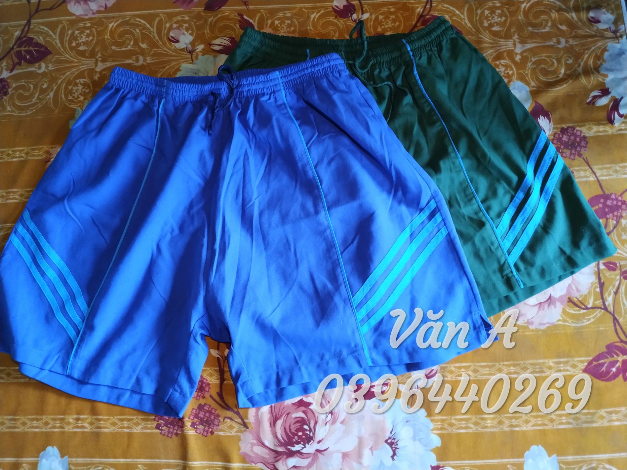 Combo 2 quần đùi thun cotton nam