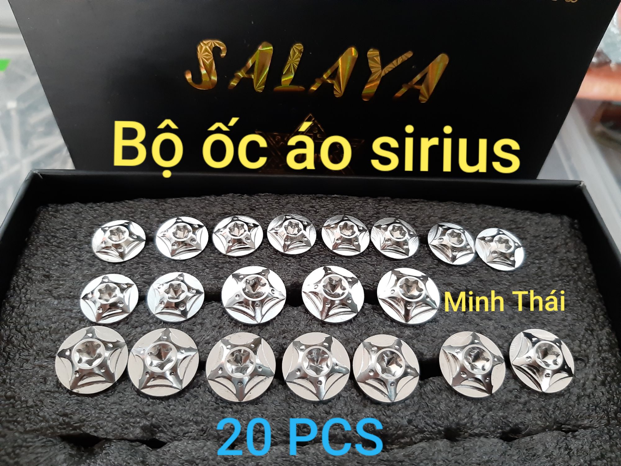 [HCM]ốc áo sirius salaya