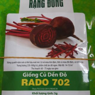 Gói Hạt Giống Củ Dền Đỏ 5Gram Rạng Đông