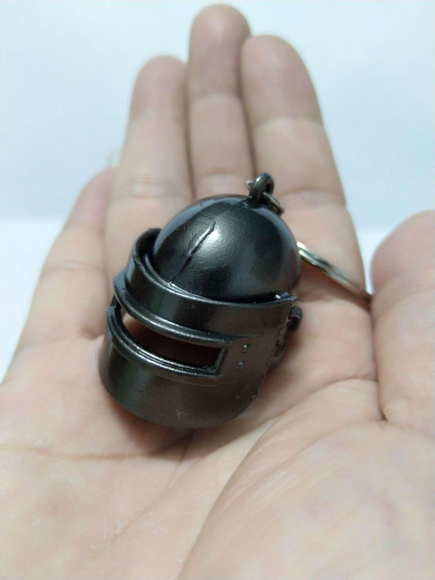 Móc gắn chìa khóa mô hình mũ PUBG
