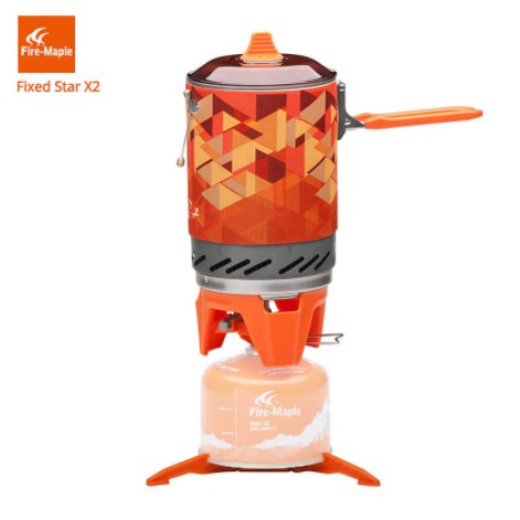 Set bếp gas và nồi chuyên dụng cho leo núi Fire Maple Star X2