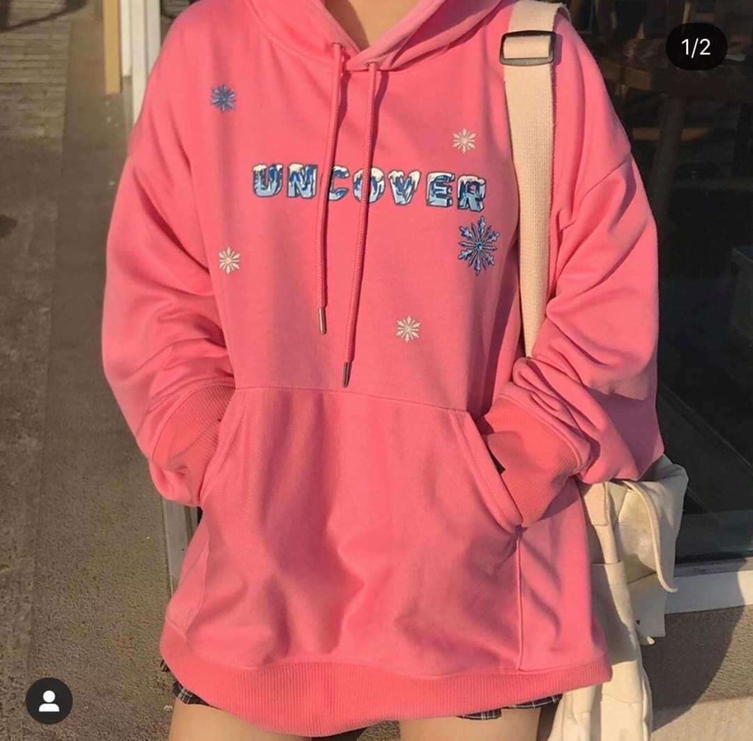 Áo Hoodie Nam Nữ Chữ Hàn Siêu Dễ Thương Vải Nỉ Ngoại Siêu Chất Mềm Mịn