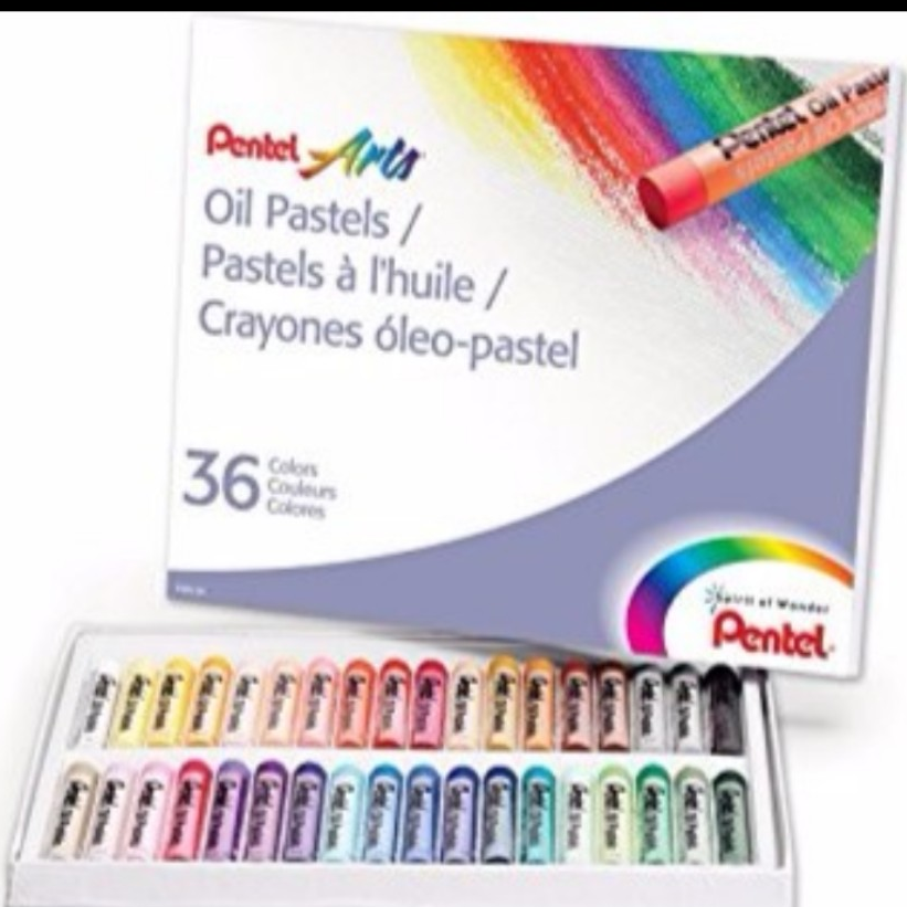Bút sáp dầu pentel 36 màu