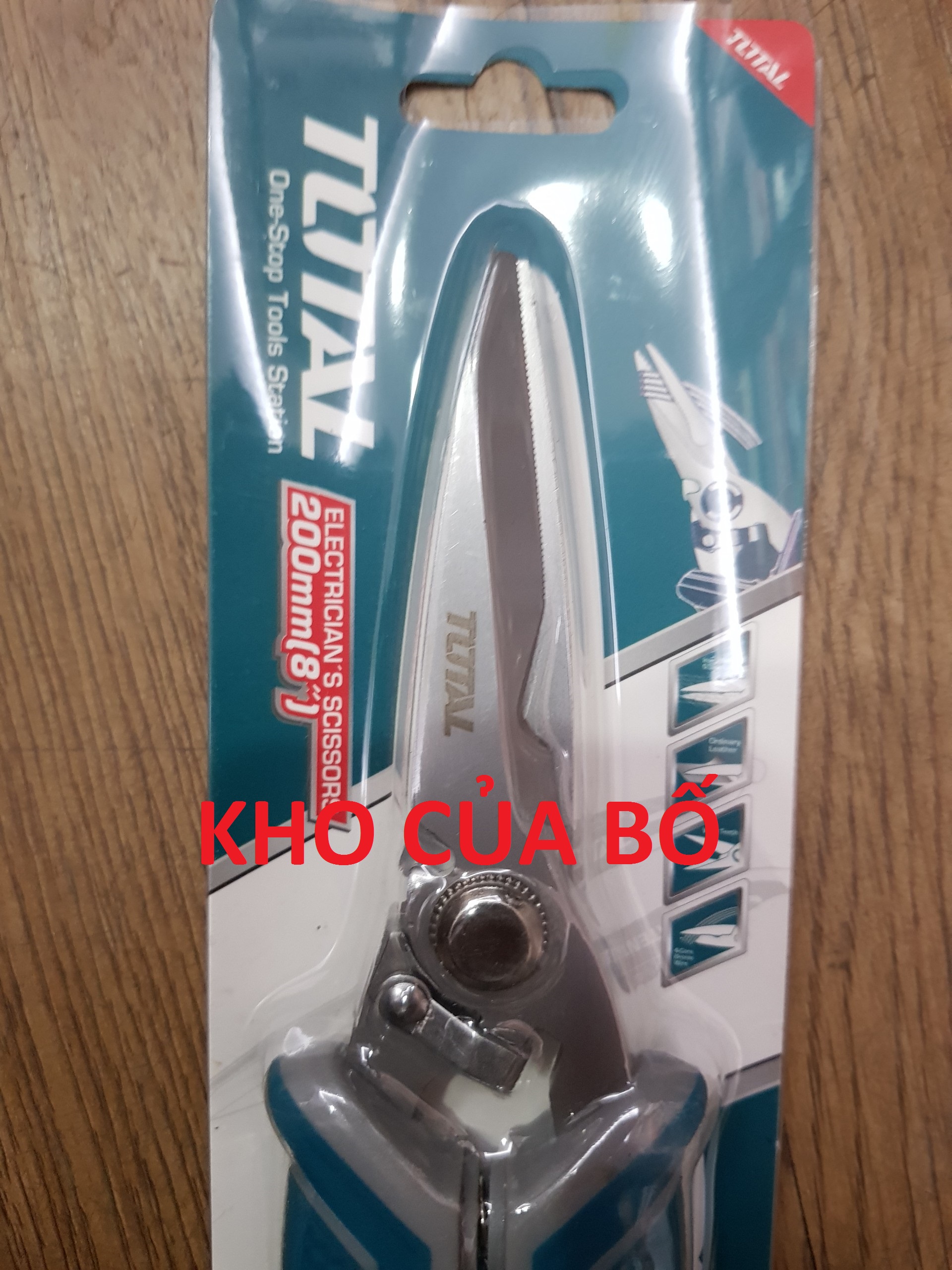 Kéo thợ điện 200mm total THT118871