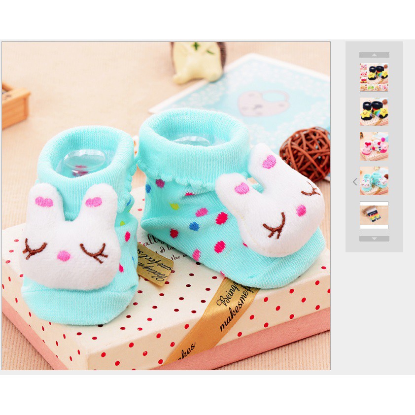 Tất len 3D hình thú ngộ nghĩnh cho bé