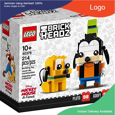 Lego 40378 Brickheadz Pluto Goofy ( Hàng có sẵn )