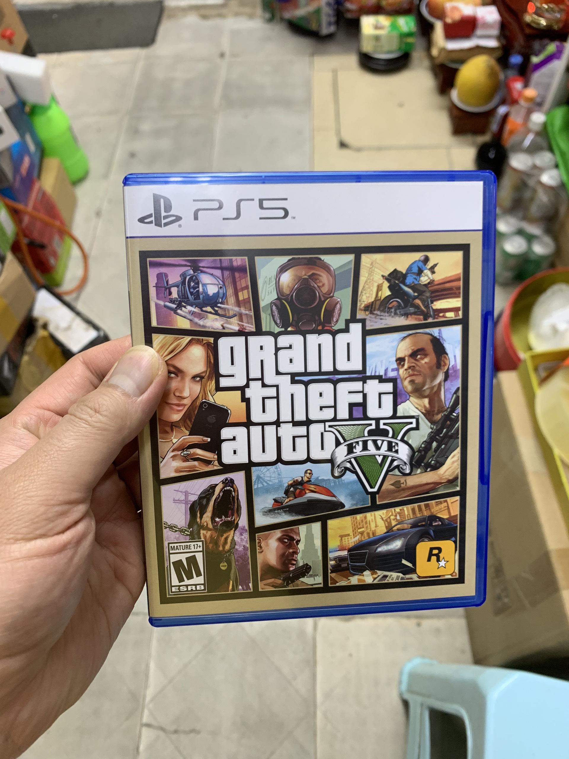 Đĩa Game Ps4 Ps5 GTA V Grand Thert Auto V