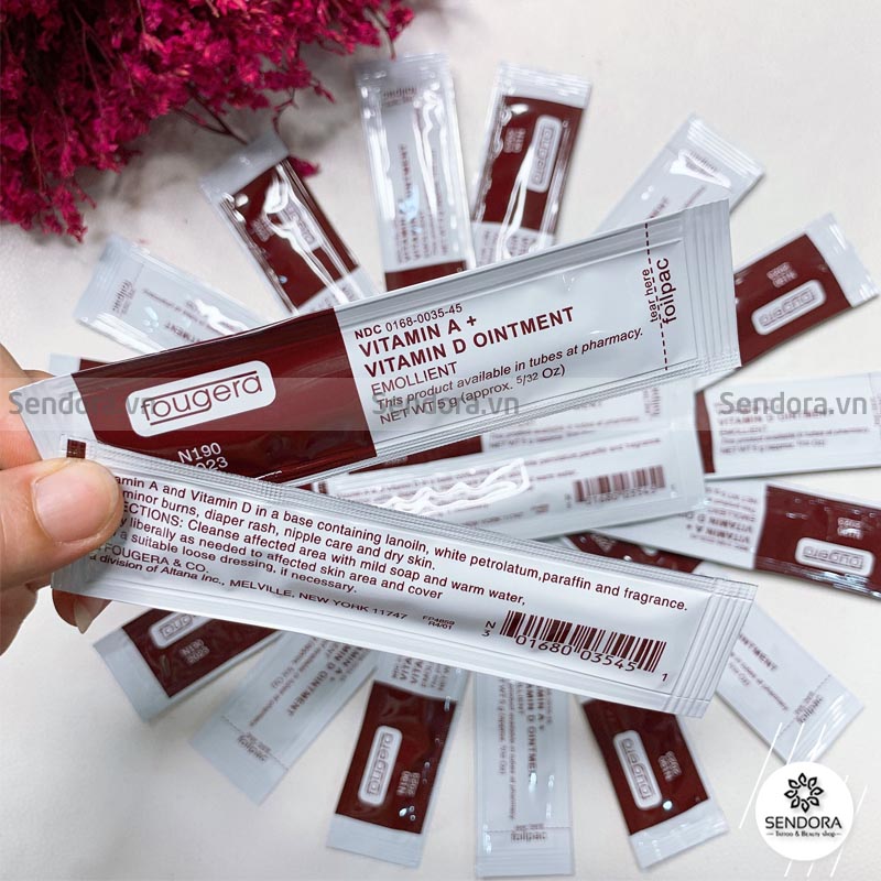 Dưỡng Gói Vitamin AD Sau Phun Xăm