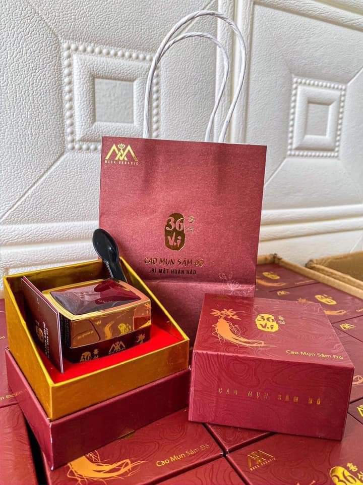 Combo Cao Mụn Sâm Đỏ 15gr và Sữa Rửa Mặt Nhân Sâm - chính hãng