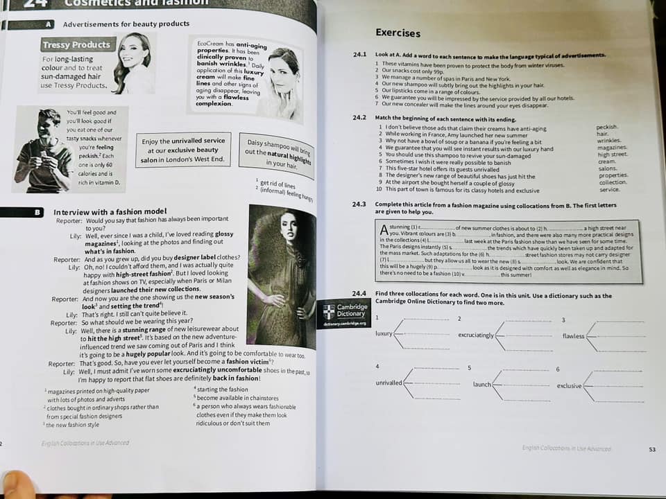 Bộ sách English Collocation in Use Intermediate &Advanced
