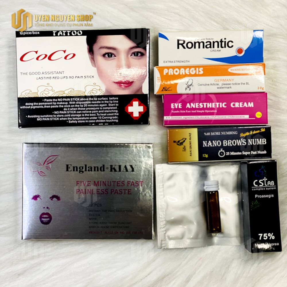 Tê miếng coco xăm môi