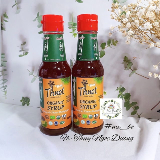 [CAMPUCHIA] SYRUP THỐT NỐT HỮU CƠ 150ml