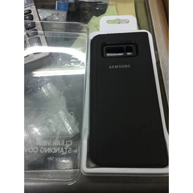 Bao Da Clear View Hàng Hiệu Samsung S8/S8Plus/S9/ S9+/