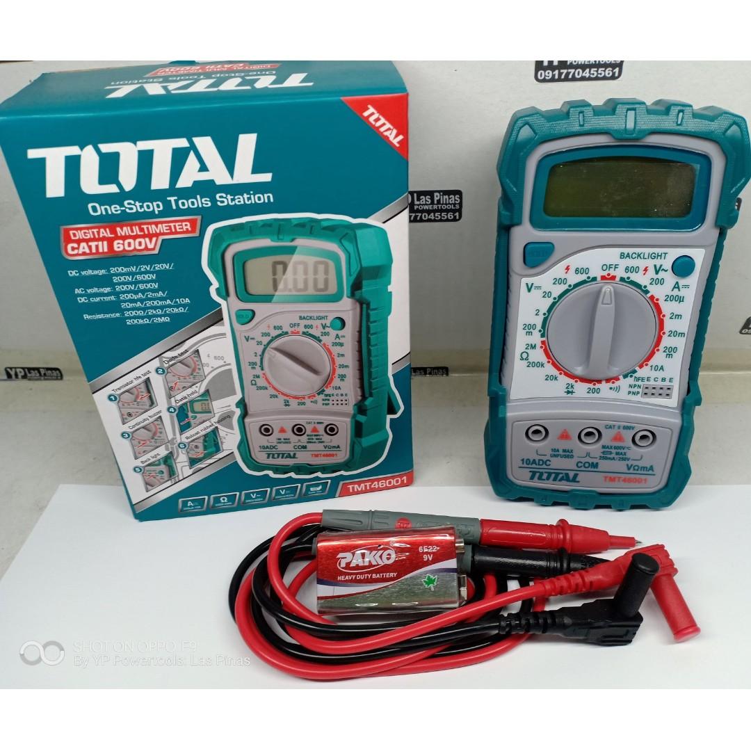 Đồng hồ vạn năng TOTAL TMT46001