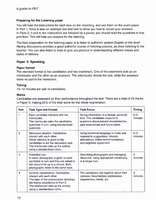 Cambridge Preliminary English Test - PET bộ 8 cuốn