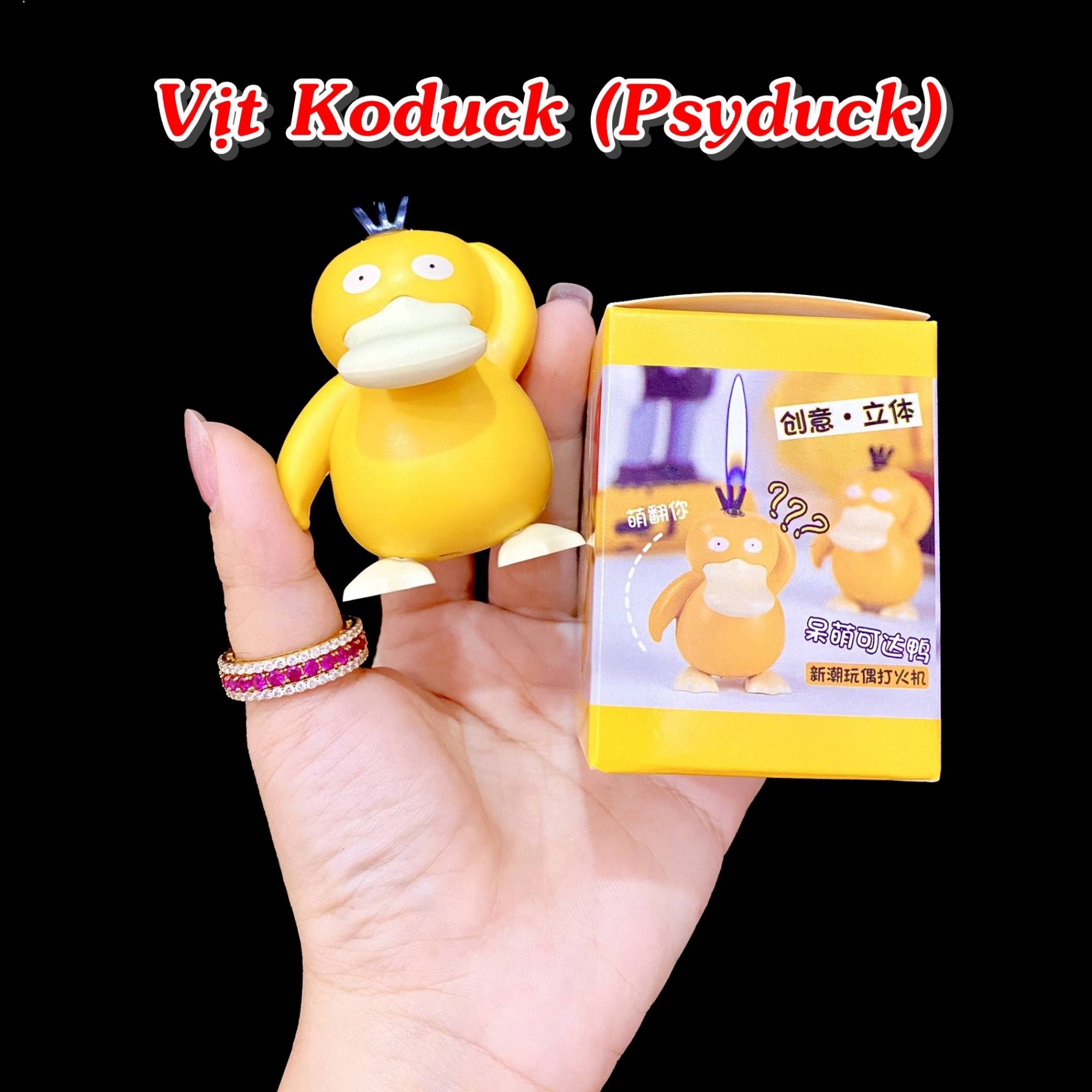 BẬT LỬA HÌNH CON VỊT KODUCK FULLBOX XÀI GAS