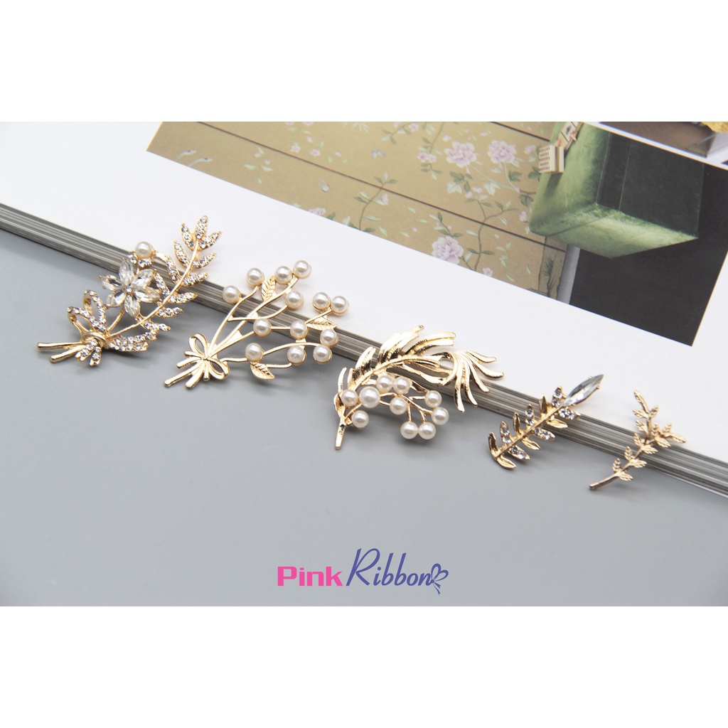 Cành lá mạ kim link 19