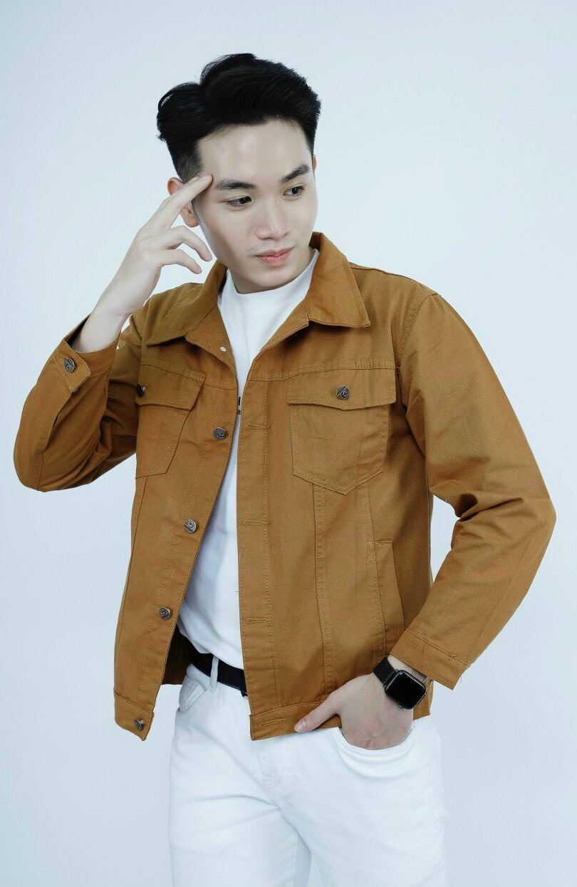 áo khoác jean nam cao cấp ht135