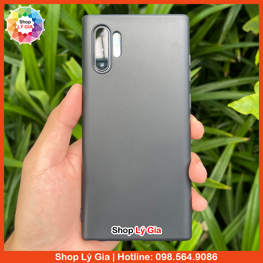 Ốp lưng TPU nhám cho Galaxy Note 10 Plus / Note 10