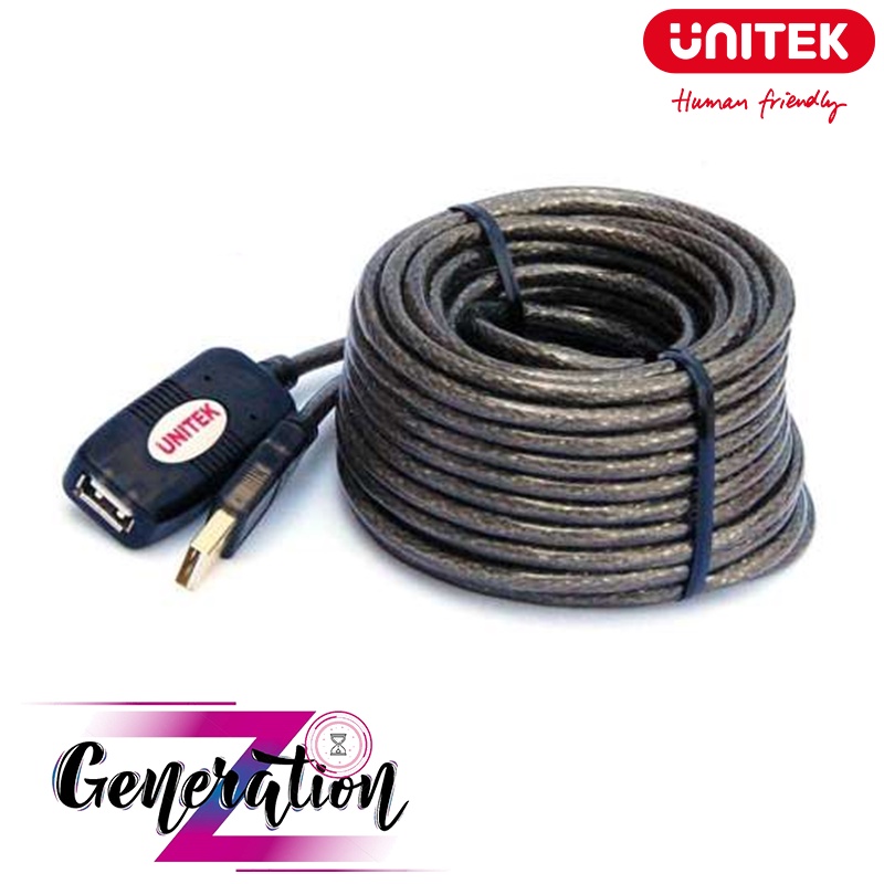 Cáp usb nối dài 2.0 extension unitek 20m