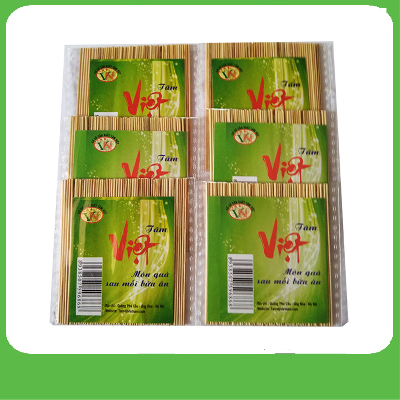 Tăm Vip, Tăm Tre Xỉa Răng , Nhỏ Xíu, Đầu Bằng( Combo 30 Gói )
