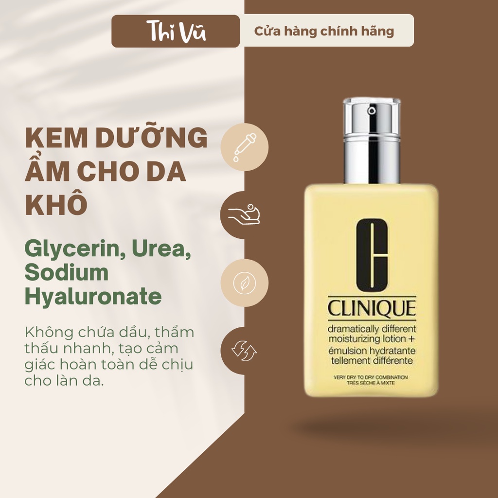 Kem Dưỡng Da Clinique Dramatically Different Moisturizing Gel, Lotion - Thi Vũ