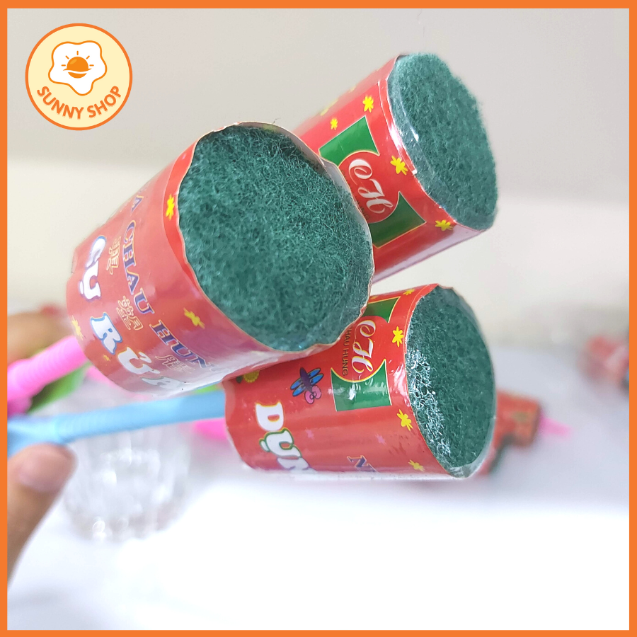 Cây cọ rửa ly cốc chén bình sữa - 3.5x3.5x6.6cm