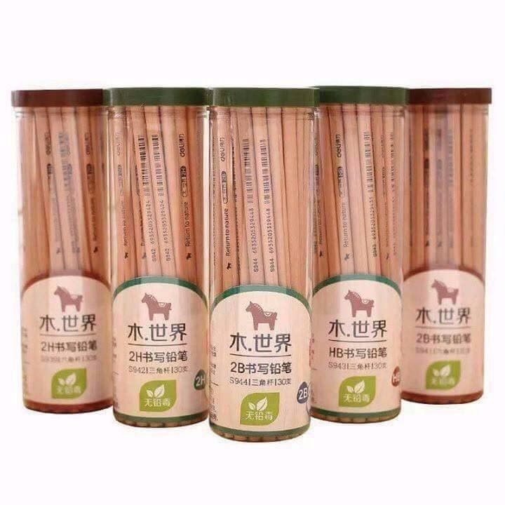 Hộp 50 Bút Chì Gỗ 2B + Tặng Phần Quà 32k