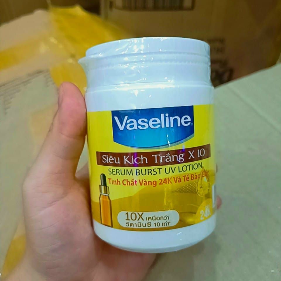 Kích Trắng Vaseline X10 250g
