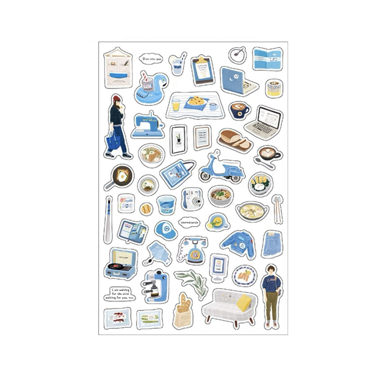 Tấm sticker Make each day count - Tiệm Ngựa Gỗ