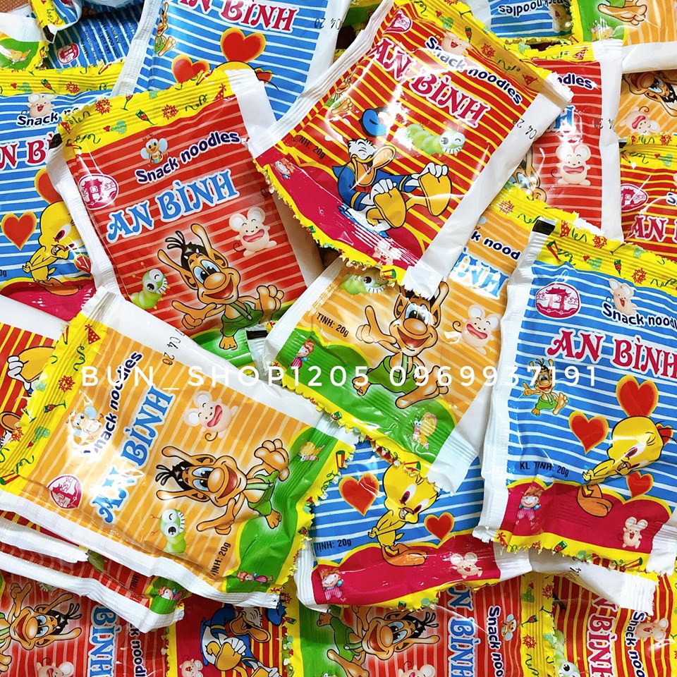 [Lấy mã giảm thêm 30%]Set 5 Gói Mì Tôm Trẻ Em An Bình