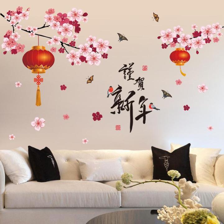 Decal dán tường decal trang trí tết XL850