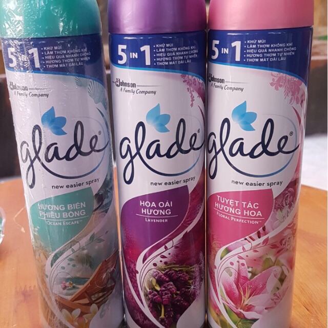 Xịt phòng Glade 280ml nhập khẩu Thái(Hoa ly)