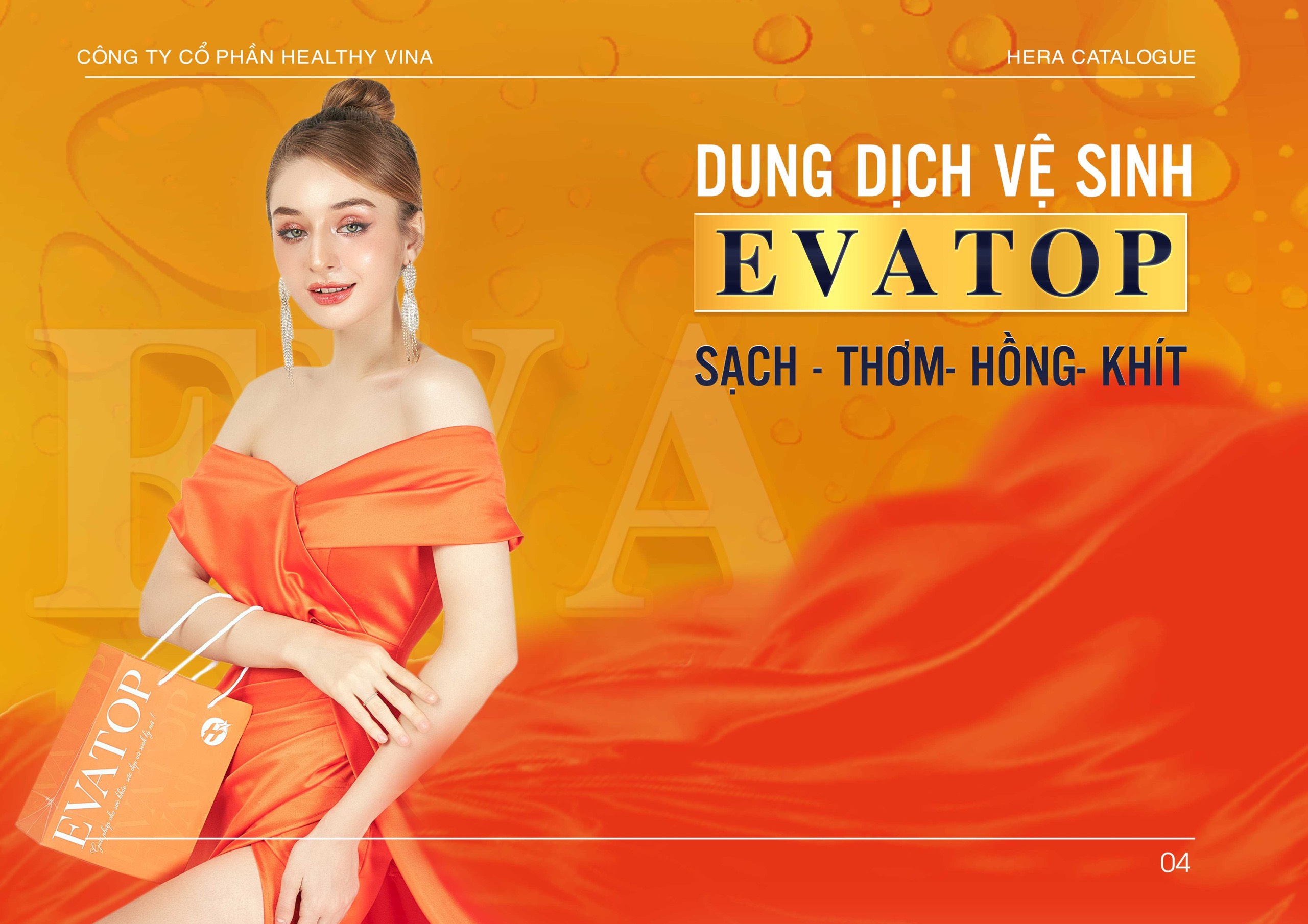 Dung dịch vệ sinh Evatop Hera chính hãng