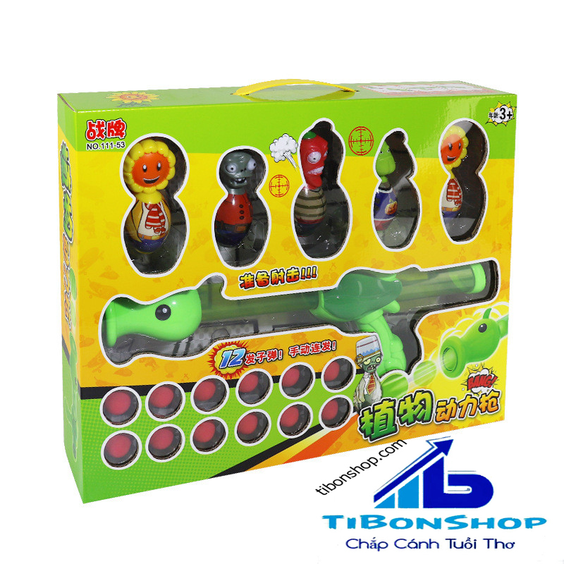 [HCM]Đồ chơi zombie hoa quả nổi giận Plants vs Zombies 2
