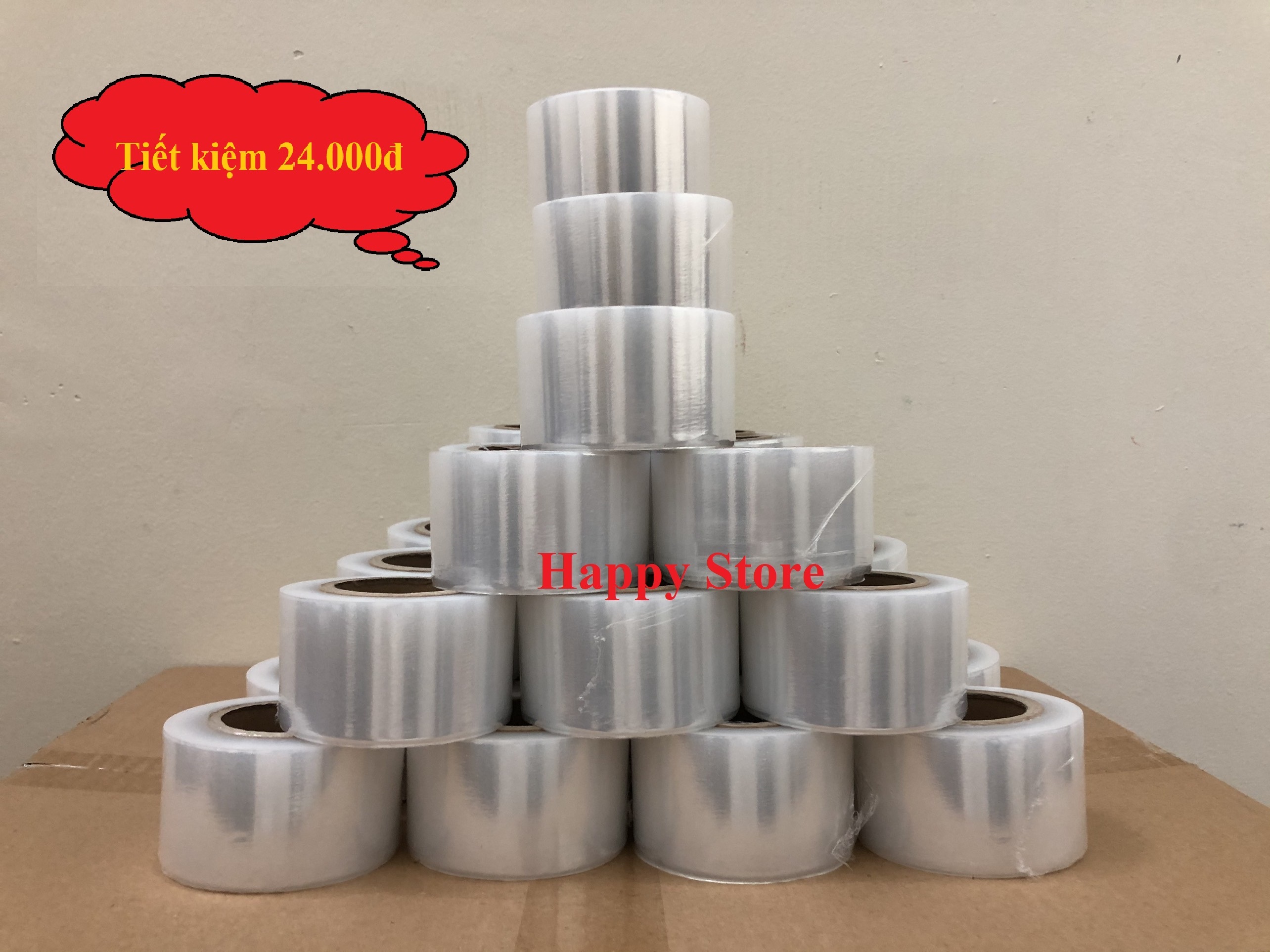 COMBO 12 CUỘN MÀNG PE 5CM (MÀNG GHÉP CÂY, MÀNG Ủ TRẮNG, MÀNG QUẤN)